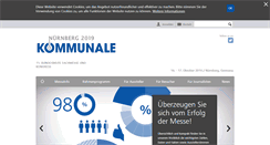 Desktop Screenshot of kommunale.de